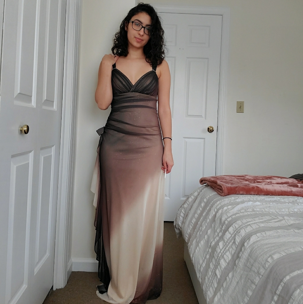 Brown Ombre Dress